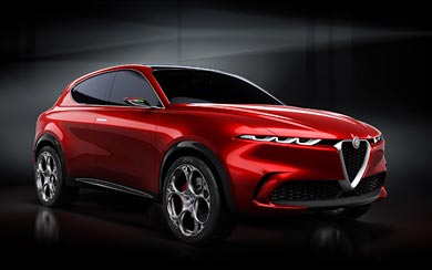 2019 Alfa Romeo Tonale Concept wallpaper thumbnail.