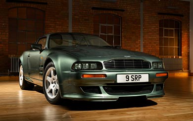 1993 Aston Martin V8 Vantage V550 wallpaper thumbnail.