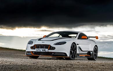2015 Aston Martin Vantage GT12 wallpaper thumbnail.
