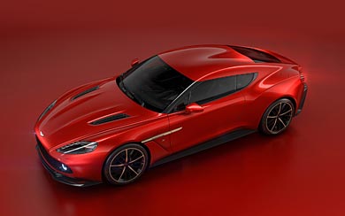 2016 Aston Martin Vanquish Zagato Concept wallpaper thumbnail.