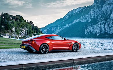 2017 Aston Martin Vanquish Zagato wallpaper thumbnail.