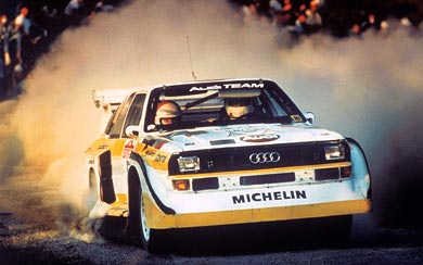 1985 Audi Sport Quattro S1 wallpaper thumbnail.