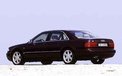 1996 Audi S8 wallpaper thumbnail.