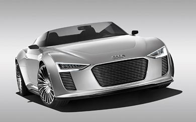 2010 Audi E-Tron Spyder Concept wallpaper thumbnail.