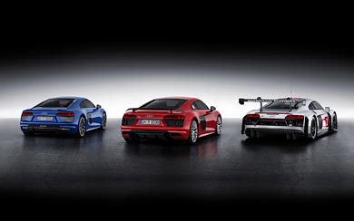 2016 Audi R8 V10 Plus wallpaper thumbnail.