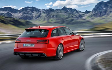 2016 Audi RS6 Avant Performance wallpaper thumbnail.