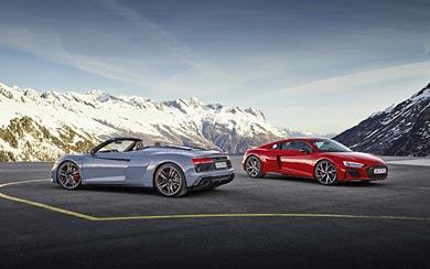 2022 Audi R8 V10 Performance RWD wallpaper thumbnail.