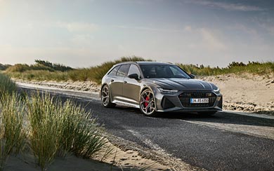 2023 Audi RS6 Avant Performance wallpaper thumbnail.