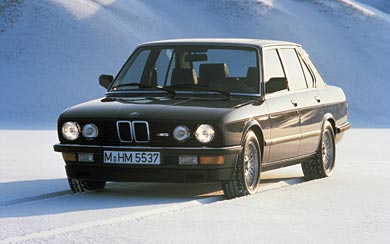 1987 BMW M5 wallpaper thumbnail.