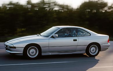 1989 BMW 8-Series wallpaper thumbnail.
