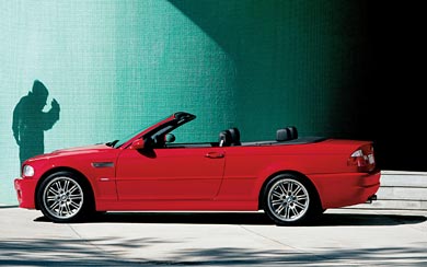 2001 BMW M3 Convertible wallpaper thumbnail.