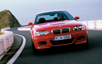 2001 BMW M3 Coupe wallpaper thumbnail.