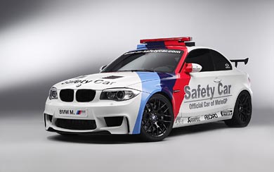 2011 BMW 1-Series M Coupe MotoGP Safety Car wallpaper thumbnail.
