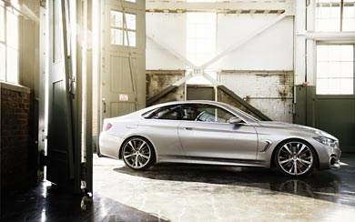 2013 BMW 4-Series Coupe Concept wallpaper thumbnail.