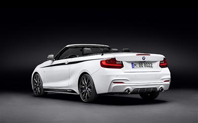 2015 BMW 2-Series Convertible M Performance Parts wallpaper thumbnail.