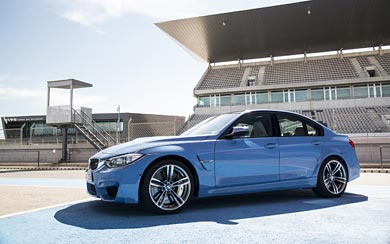 2015 BMW M3 Sedan wallpaper thumbnail.