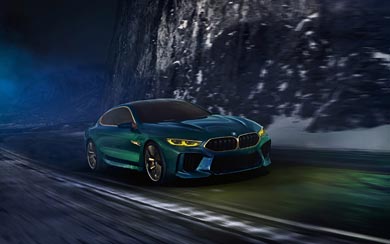 2018 BMW M8 Gran Coupe Concept wallpaper thumbnail.