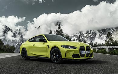 2021 BMW M4 Competition wallpaper thumbnail.