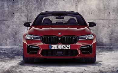 2021 BMW M5 Competition wallpaper thumbnail.