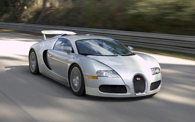 2005 Bugatti Veyron wallpaper thumbnail.