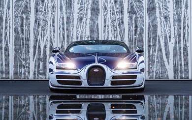 2011 Bugatti Veyron Grand Sport L'Or Blanc wallpaper thumbnail.