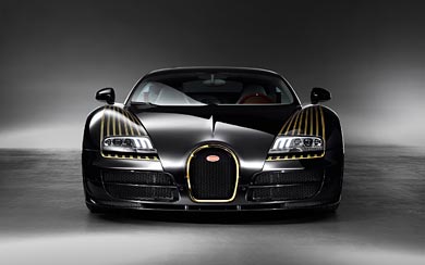 2014 Bugatti Veyron Black Bess Wallpaper 003 - WSupercars