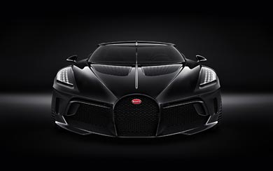 2019 Bugatti La Voiture Noire wallpaper thumbnail.