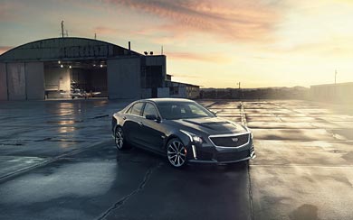 2016 Cadillac CTS-V Sedan wallpaper thumbnail.