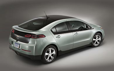 2011 Chevrolet Volt wallpaper thumbnail.