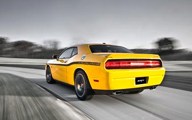 2012 Dodge Challenger SRT8 392 Yellow Jacket wallpaper thumbnail.