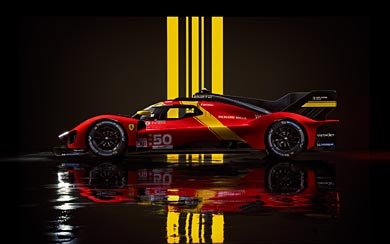 2023 Ferrari 499P wallpaper thumbnail.