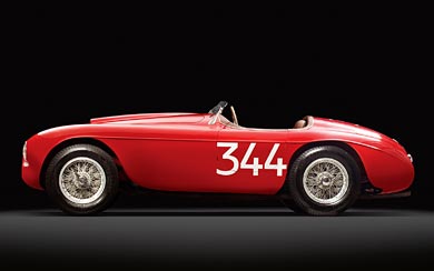 1949 Ferrari 166 MM wallpaper thumbnail.