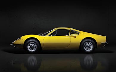 1969 Ferrari Dino 246 GT wallpaper thumbnail.