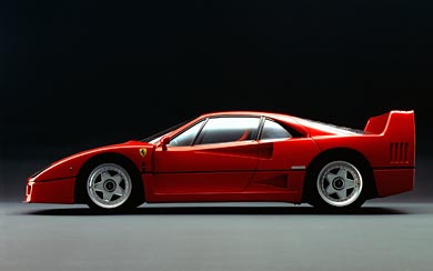 1987 Ferrari F40 wallpaper thumbnail.