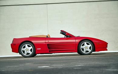 1993 Ferrari 348 Spider wallpaper thumbnail.