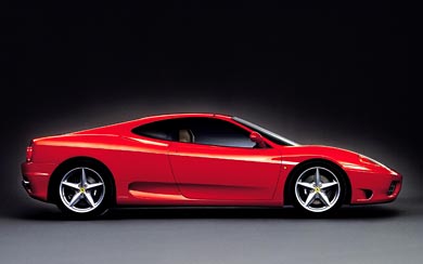 2001 Ferrari 360 Modena wallpaper thumbnail.