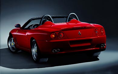 2001 Ferrari 550 Barchetta wallpaper thumbnail.