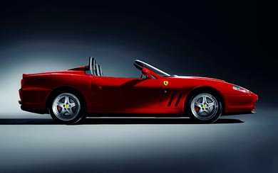 2001 Ferrari 550 Barchetta wallpaper thumbnail.