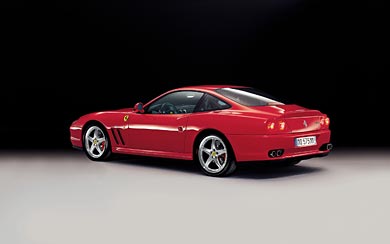 2002 Ferrari 575M Maranello wallpaper thumbnail.