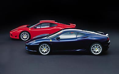 2003 Ferrari 360 Challenge Stradale wallpaper thumbnail.
