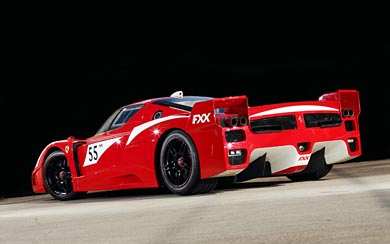 2007 Ferrari FXX Evoluzione wallpaper thumbnail.