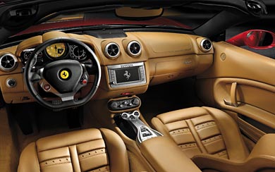 2009 Ferrari California wallpaper thumbnail.