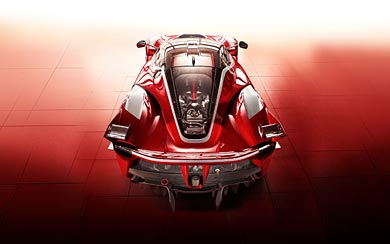 2015 Ferrari FXX K wallpaper thumbnail.