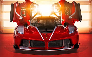 2015 Ferrari FXX K wallpaper thumbnail.