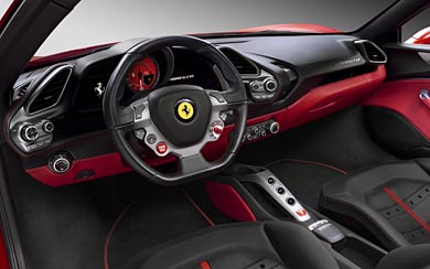 2016 Ferrari 488 GTB wallpaper thumbnail.