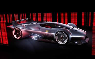 2022 Ferrari Vision Gran Turismo Concept wallpaper thumbnail.