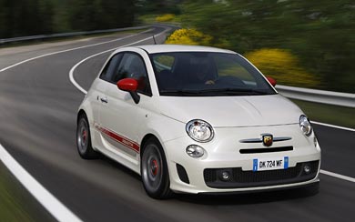 2009 Fiat Abarth 500 wallpaper thumbnail.