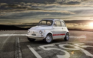 2014 Fiat 595 Abarth 50th Anniversary wallpaper thumbnail.