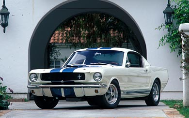 1965 Ford Shelby Mustang GT350 wallpaper thumbnail.