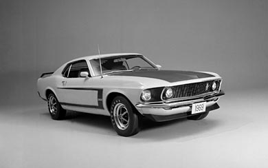 1969 Ford Mustang Boss 302 wallpaper thumbnail.